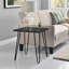Ewalt Side Table with metal legs-1979876426