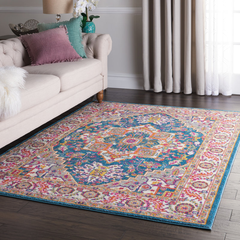 Oriental Area Rug, Rectangle 114 x 175cm