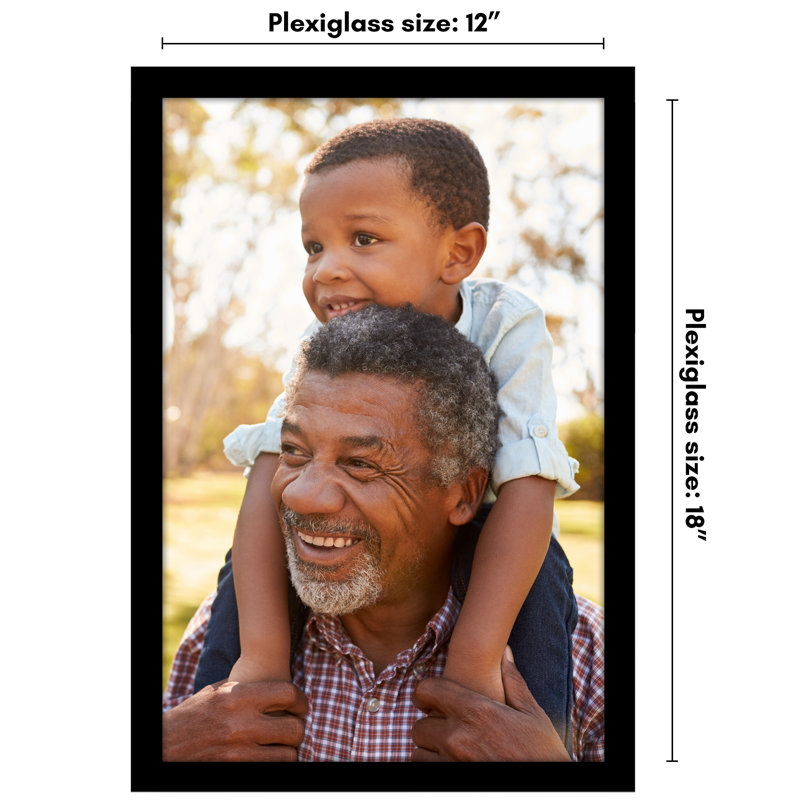 Picture Frame - Composite Wood and Plexiglass Cover