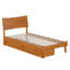 Phoenix Wood Platform Bed with Storage Drawers-826397813-826397807