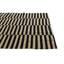 Tapis noir et blanc Ousley