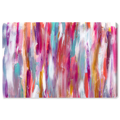 «Abstract Crush and Love», peinture sur toile