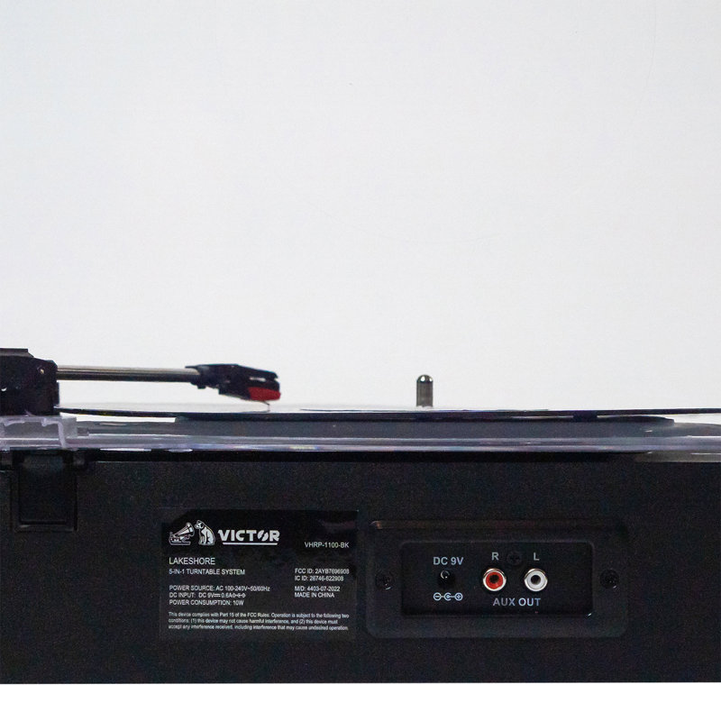 Lakeshore 5-in-1 Turntable System with Bluetooth Record Player