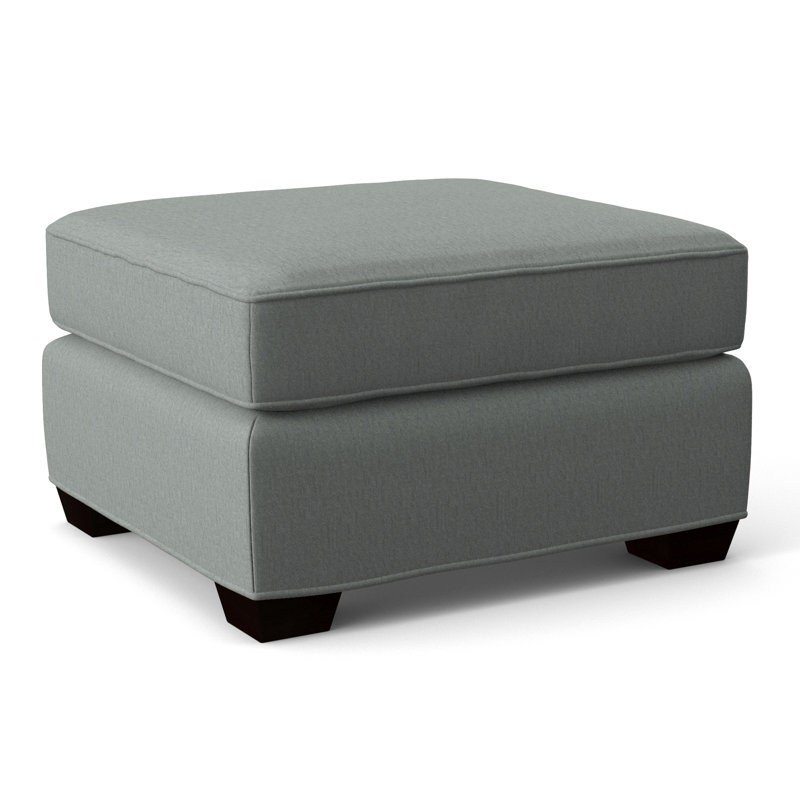 Colton Ottoman, White 71627L11, City Dark