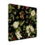«Garden Floral on Black I», reproduction d'art sur toile-1492493057
