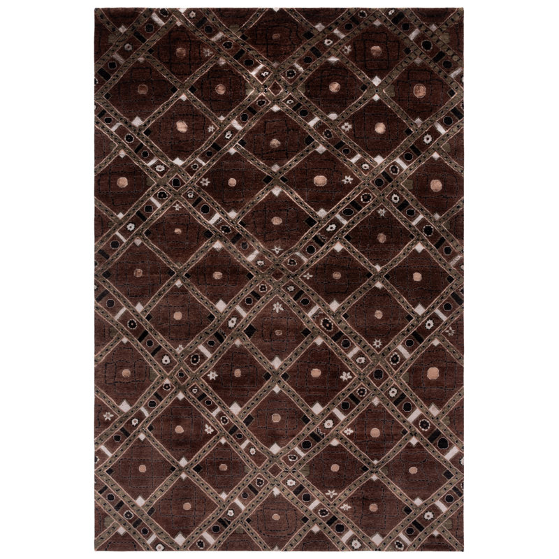 Tapis en laine noué à la main Castillian