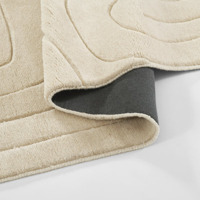 Aelin Hand-Tufted Geometric Wool Rug