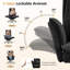 Fauteuil de bureau grand et grand, accoudoirs rabattables pour animaux de compagnie et assis en tailleur, fauteuil de jeu ergonomique pour ordinateur avec coussin lombaire-1867287278