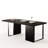 60-inch Executive Desk With 2" Thick Desktop And Built-in Power Outlet-1694175804