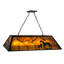 Luminaire suspendu linéaire 9 lumières pour table de billard