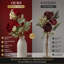 2 pièces de fleurs artificielles roses-1168800611