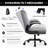 Faux Leather Mid Back Executive Office Chair-286504225