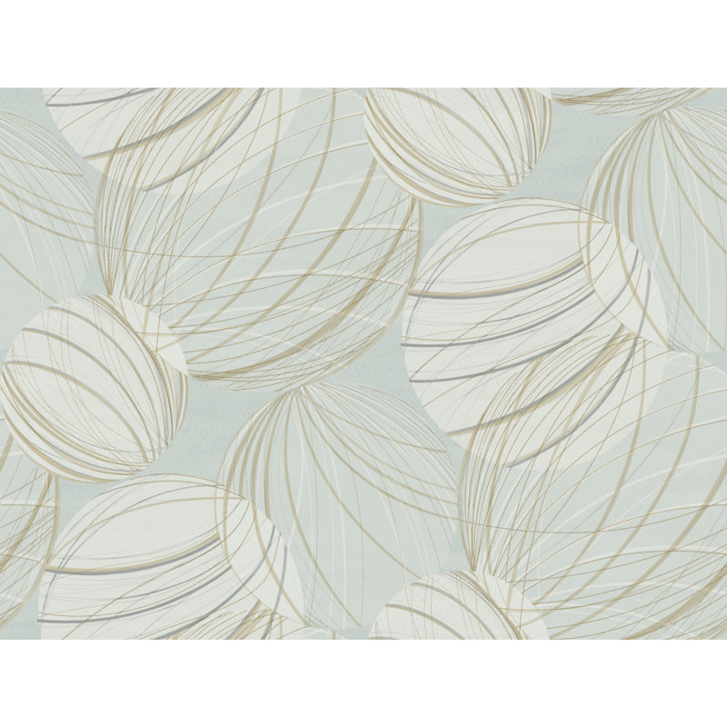 Floating Lanterns Roll, Smokey Blue