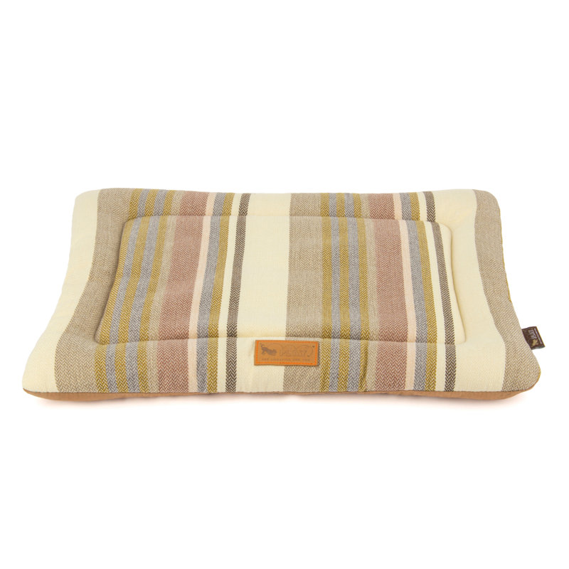 Lit rayé lavable pour animaux Horizon Collection, Très grand (H 1,9 po x l 42 po x P 28 po)
