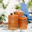 Ensemble de 3 tables d'appoint rondes ajourées-1445852034