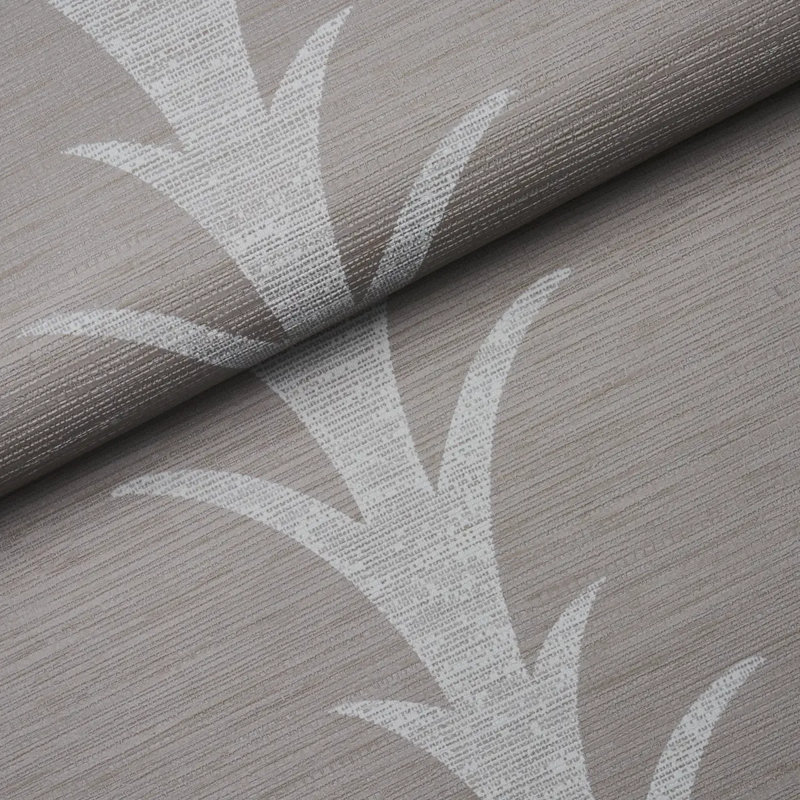 Papier peint en vinyle Schumacher x Celerie Kemble, Gris