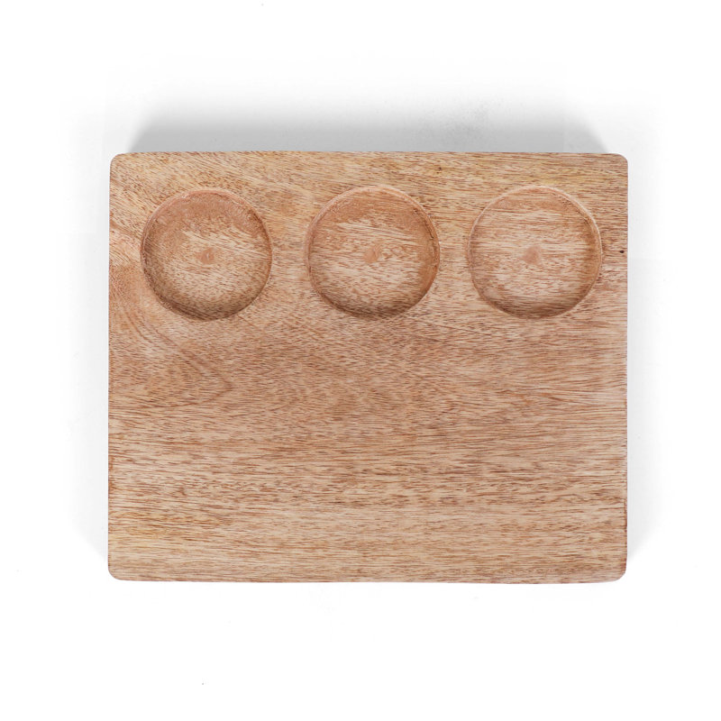 Union Rustic Annie-Grace Wood Serving Dish