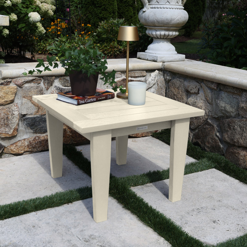 Table d'appoint d'extérieur Lehigh, Blanchir