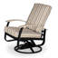 Chaise de patio pivotante avec coussin Askar-19643679-19643691-19643655