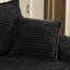 Canapé modulaire à compression en velours côtelé 47 pouces