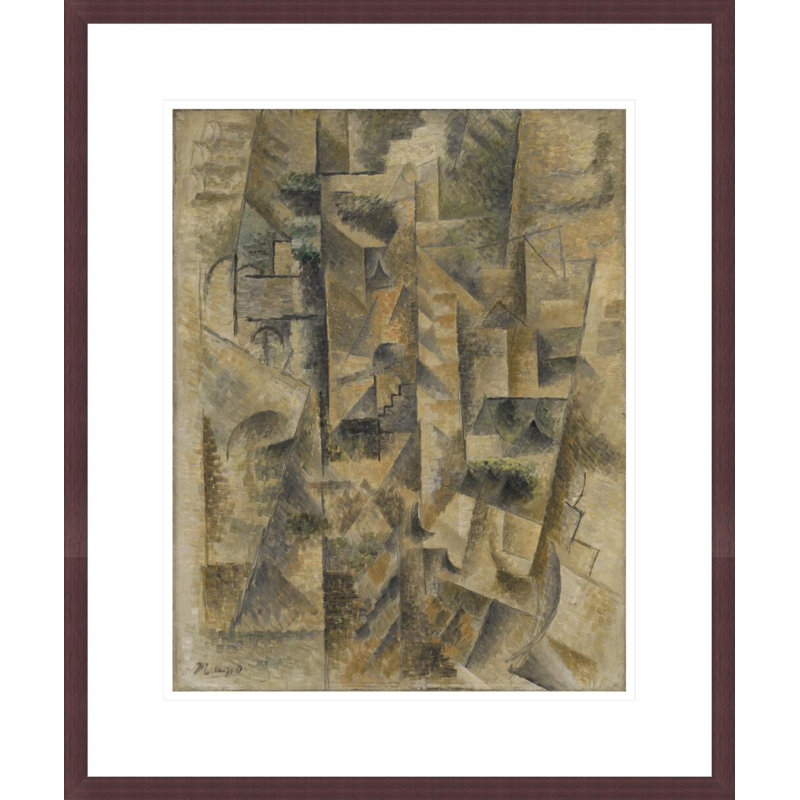 «Landscape at Céret» par Pablo Picasso, H 21,16 po x l 17,75 po