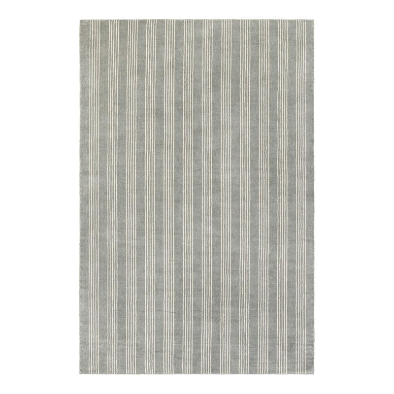 Jill Zarin Winchester Natural Wool Rug, Rectangle 6'1" x 9'
