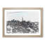 Snowy Toronto in Abstract - Picture Frame Graphic Art Print-55725848-55725849