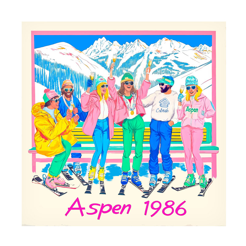 Art sur toile Jess Stempel Aspen, H 35 po x l 35 po