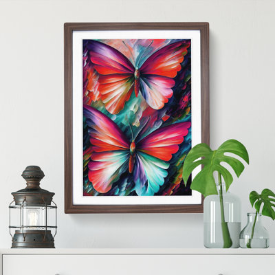 Pair of Butterflies No.2 - Wall Art