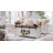  48"W Farmhouse Lift Top Storage Coffee Table with Sliding Barn Door & Adjustable Shelf-135533259