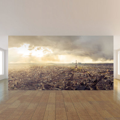 Panneau de papier peint paysage Thyri City