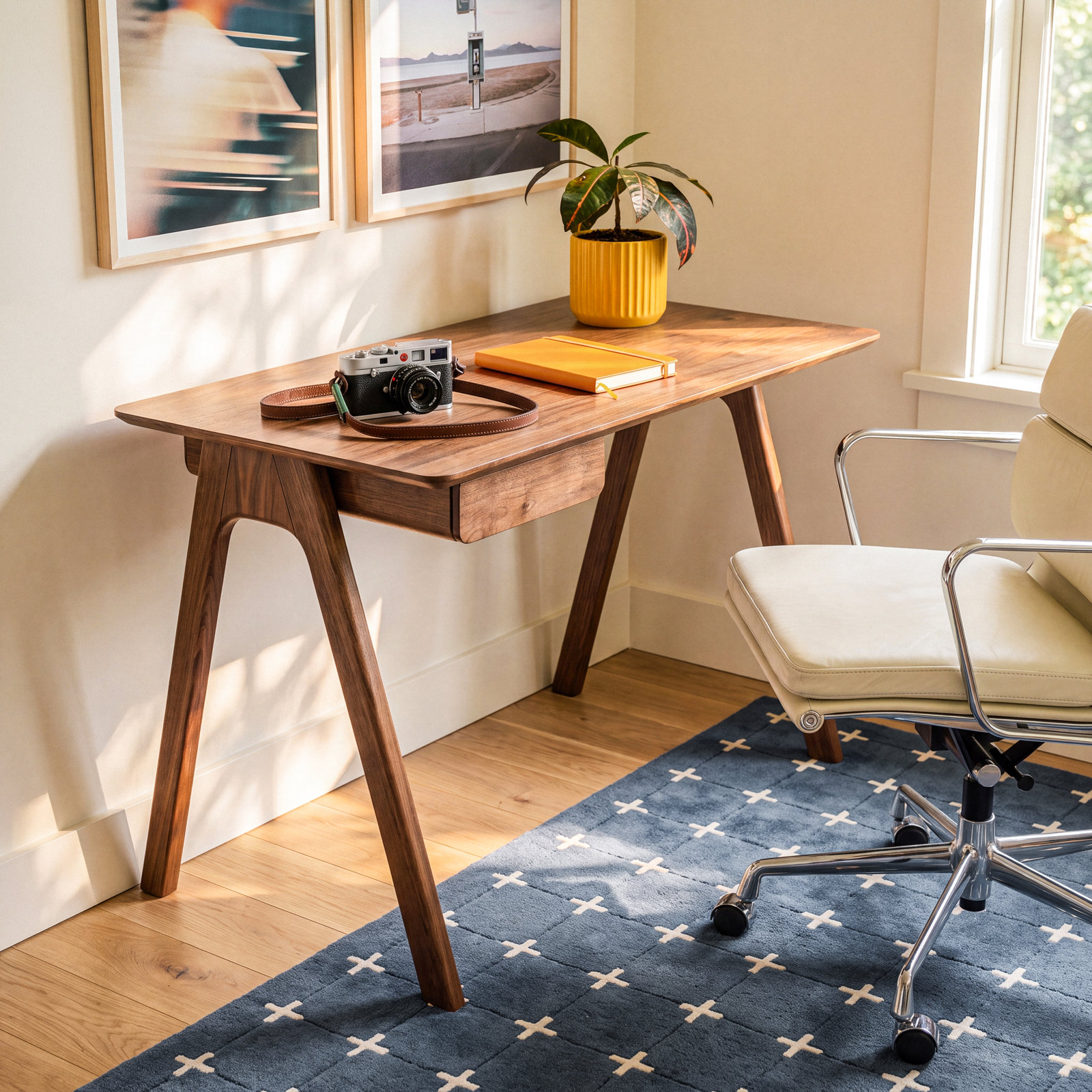 Stash Writing Desk, Walnut
