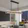 60-Light 54"L Dimmable Square / Rectangle Crystal Cup Chandelier with Crystal Accents(Bulbs Included)