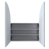 Two Door Steel Frame Arch Shape Medicine Cabinet
