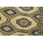 Tapis oriental en laine beige noué à la main 3 pi 11 po x 5 pi Bokhara Jaldar