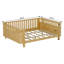 Grand lit plateforme en bois-933238167