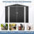 Outdoor Storage Shed with Lockable Door