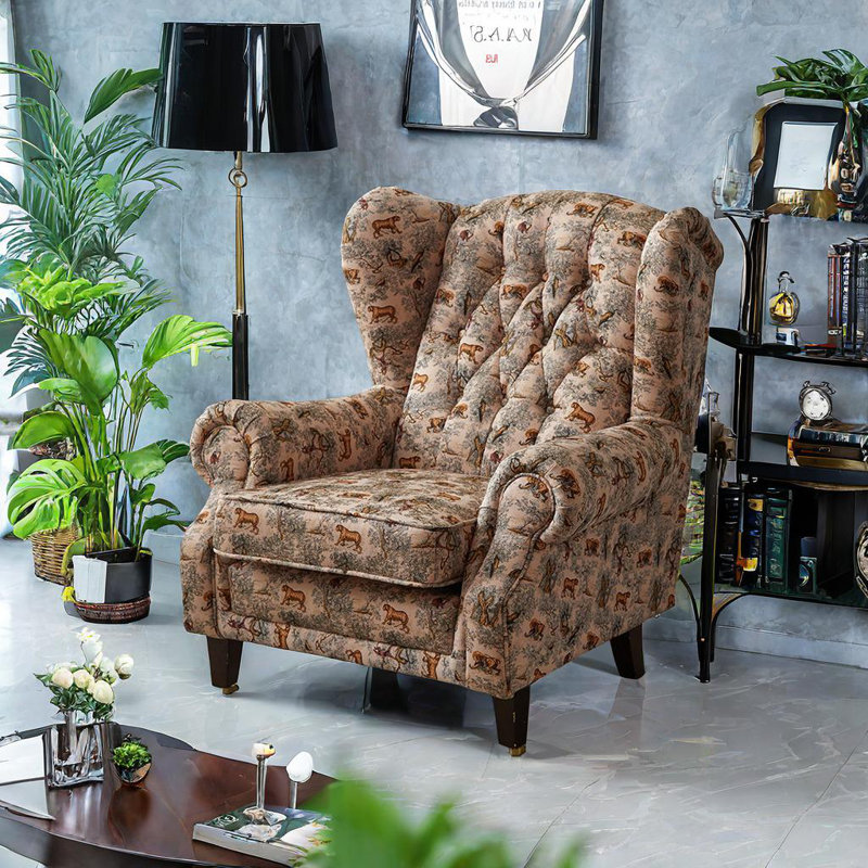Deshawna Recliner, Beige Faux Leather