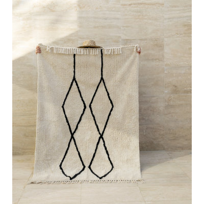 Adamski Moroccan Hand Woven Area Rug