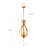 Cladinoro 3 - Light Geometric Teardrop Pendant with Crystal-2146979796