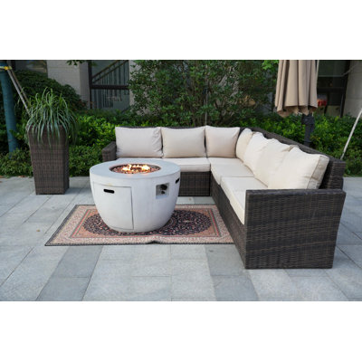 Ensemble de conversation modulaire avec coussins