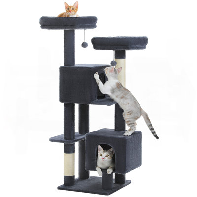 Arbre à chat Flower 52,4 "pour chats d'intérieur