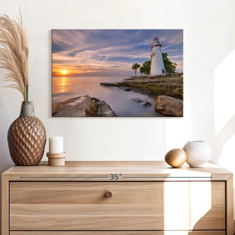 Photographie du phare de Marblehead par Aletra, H 16 po x l 24 po