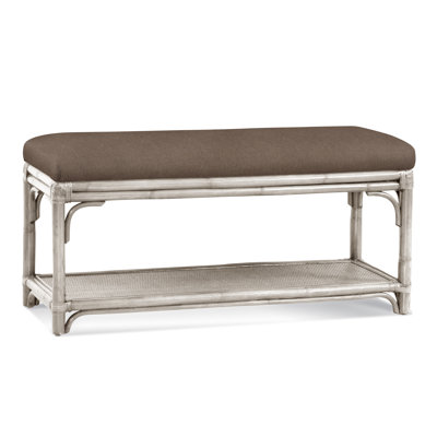 Banc de rangement en osier Summer Retreat