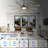Farmhouse 60" 8-Blade Large 3CCT LED Windmill Ceiling Fan with Light and Remote Control