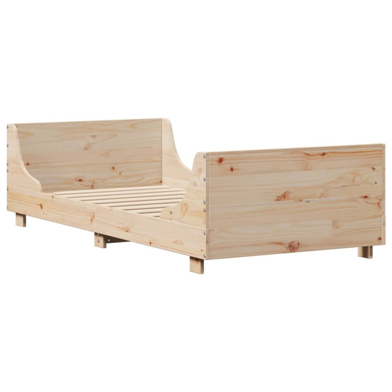 Bed, Brown, Single (3')