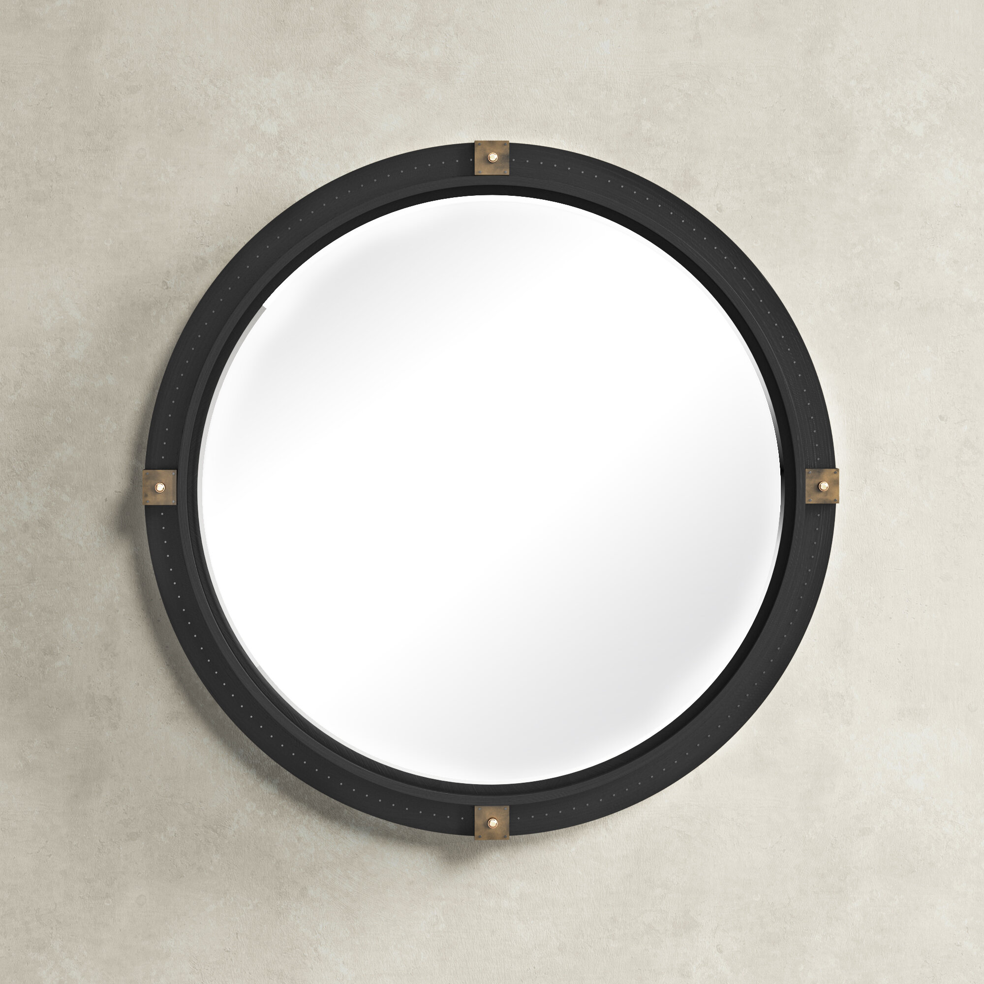 Birch Lane™ Carlacia Wood Flat Wall Mirror & Reviews | Wayfair