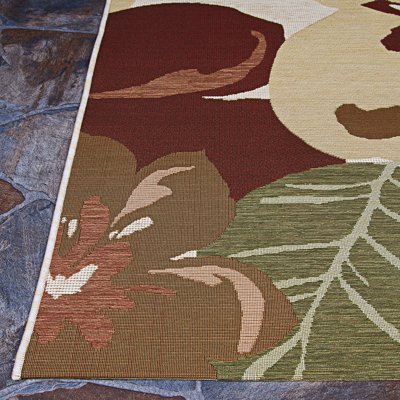 Tapis intérieur floral Dimmick, 4 pi x 5 pi 10 po