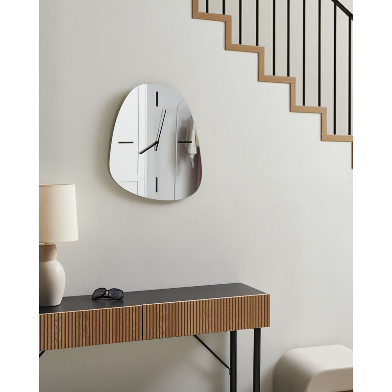Glass Wall Clock