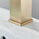 Adalet Modern Sink Taps Waterfall Single Lever Bathroom Brushed Gold Mono Basin Mixer